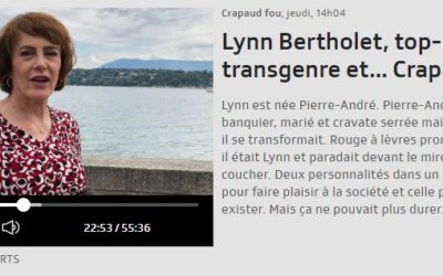 Lynn Bertholet s’exprime dans l’émission “Le Crapaud Fou” sur la RTS